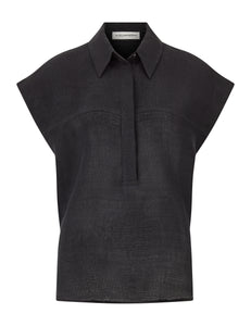 BLAIR - luxe linen shirt