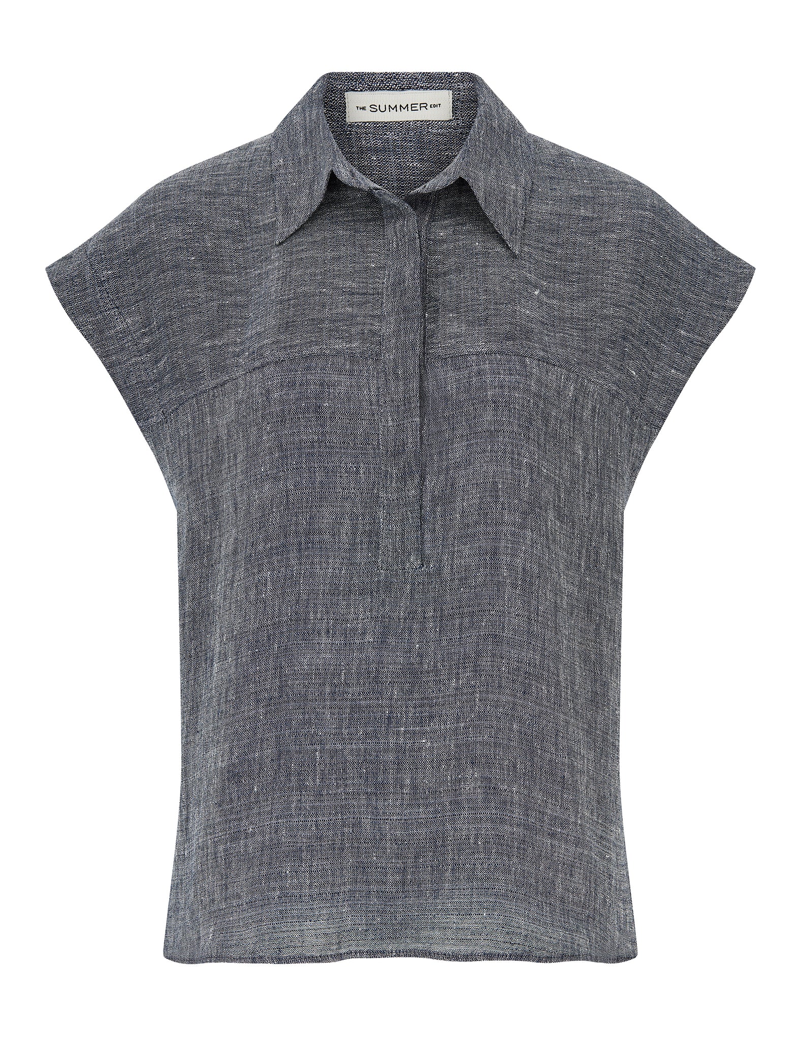 BLAIR - luxe linen shirt