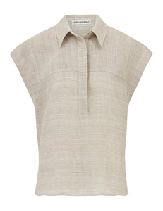 BLAIR - luxe linen shirt