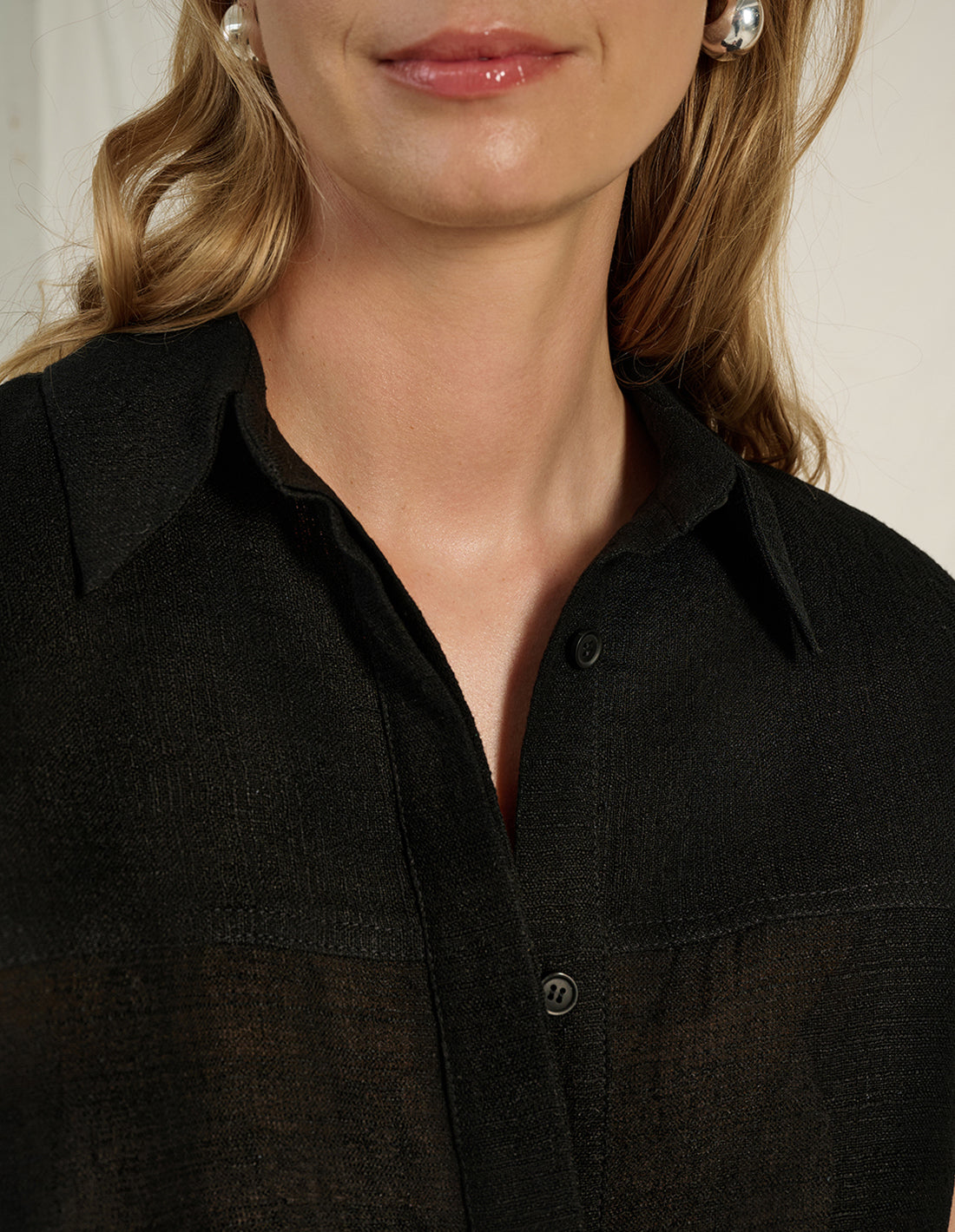 BLAIR - luxe linen shirt