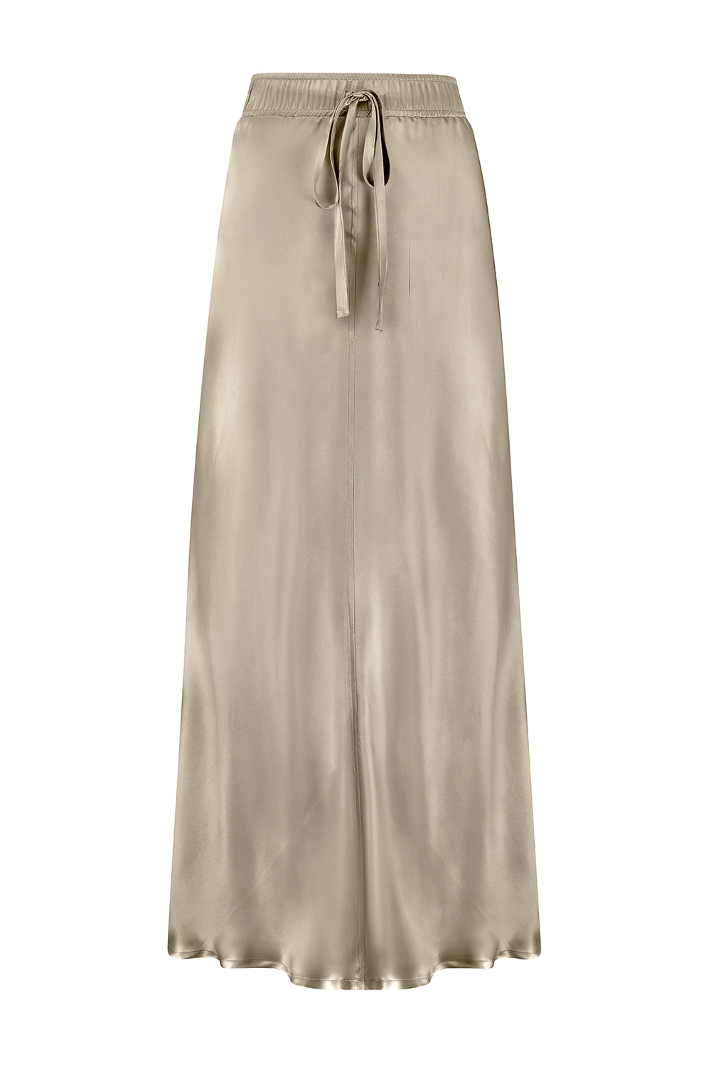 ELLA - silk drawstring skirt