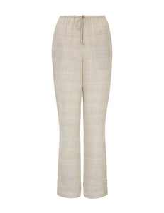 PEARL - luxe linen drawstring trouser