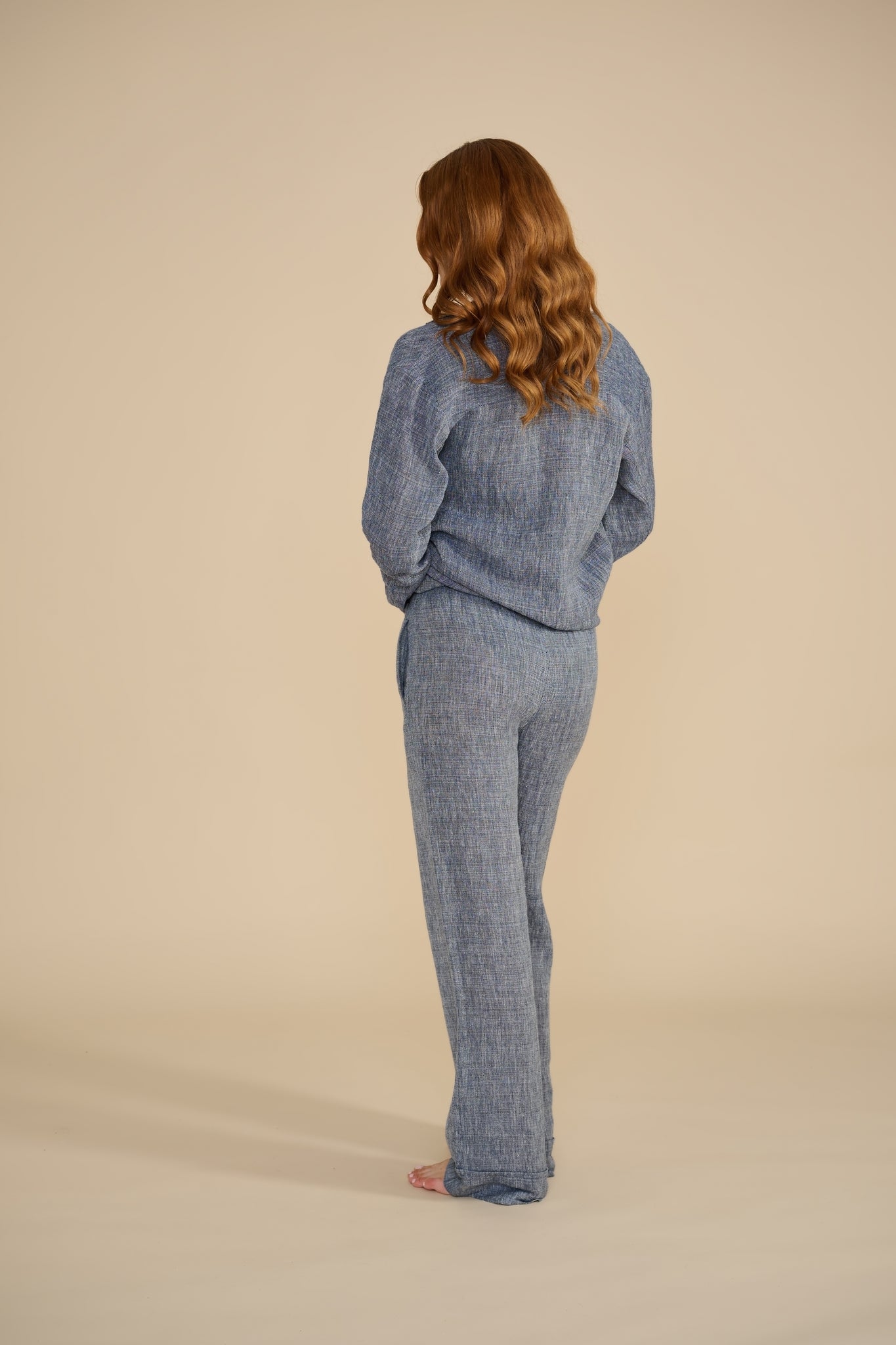 CHARLEY - luxe linen shirt dress