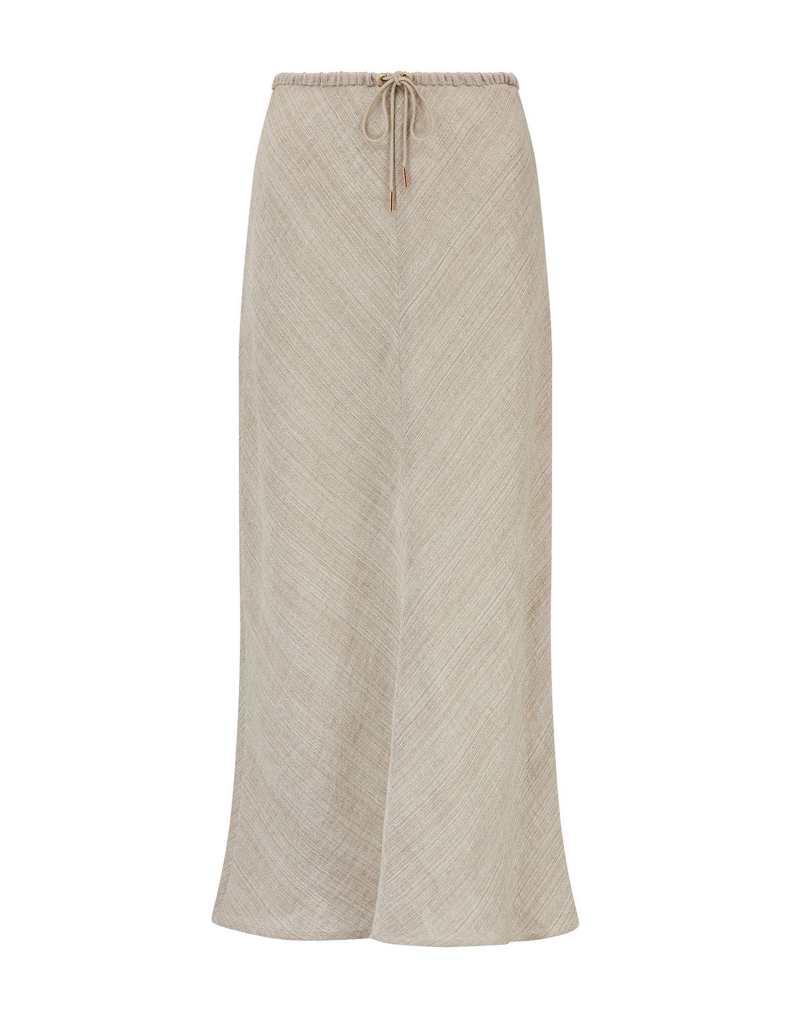 PHOEBE - luxe linen drawstring skirt