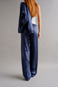 GRACE - silk drawstring trouser