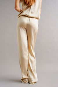 GRACE - silk drawstring trouser