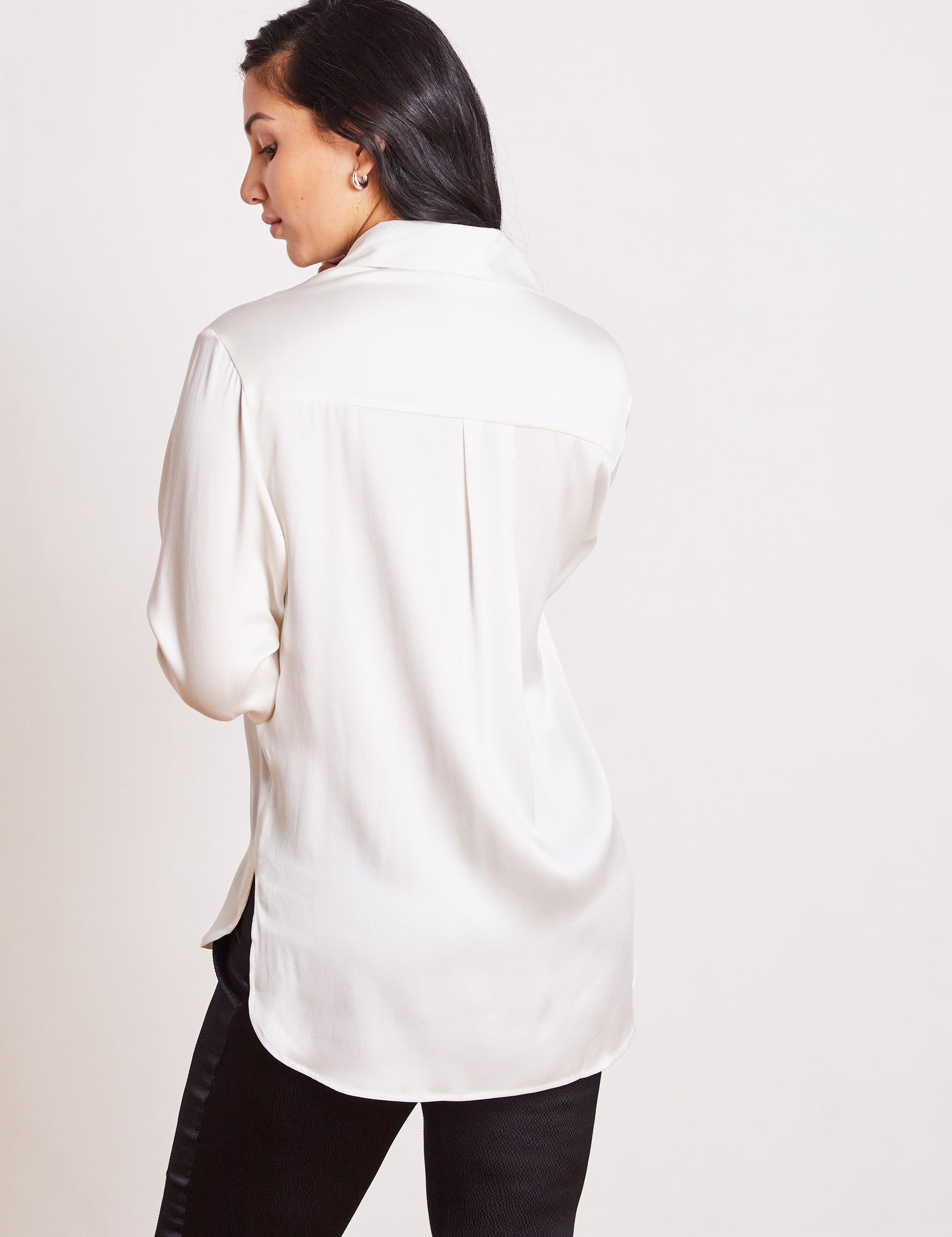 AVA - sandwashed silk shirt