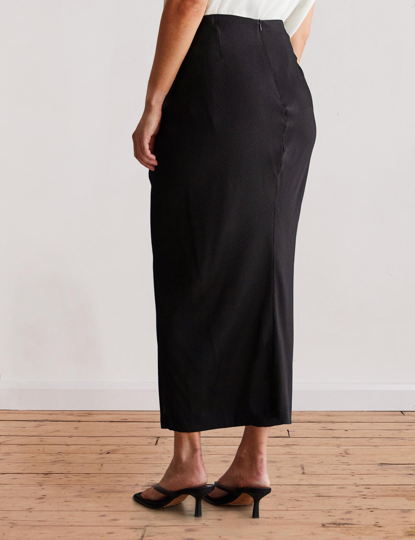 TALYA - Hammered Silk Skirt