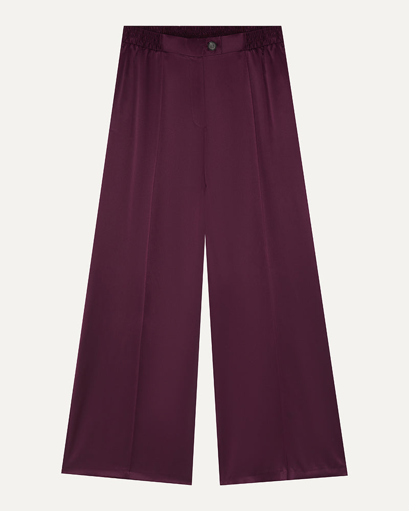 LEXI - Sports Luxe Silk Trousers