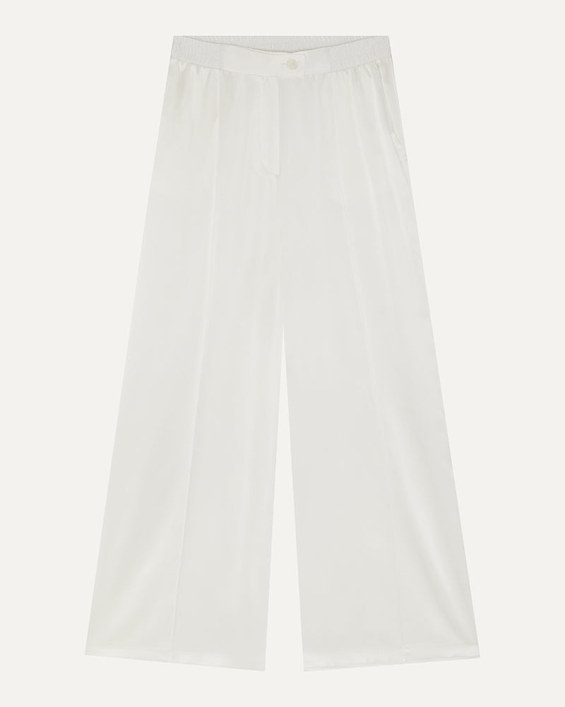 LEXI - sports luxe silk trousers